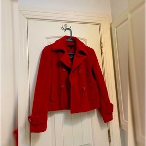 Red jacket